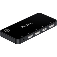 MUJGAN Veggieg 4K HDMI 3 Giriş 1 Çıkış Kumandalı Görüntü Seçici Switch