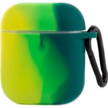 MUJGAN Zore Apple ile Uyumlu Airpods Airbag 29 Silikon Kılıf NO25