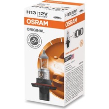MUJGAN Osram Ampul 12V H13 60/55W Çift Telli Far ve Sis 9008 - O13