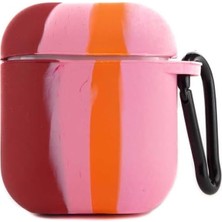 MUJGAN Zore Apple ile Uyumlu Airpods Airbag 29 Silikon Kılıf NO23