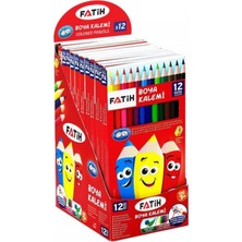 Fatih Kuru Boya 12 Renk Tam Boy Karton Kutulu 33112