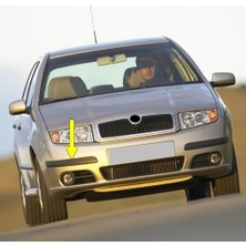MUJGAN Ön Tampon Sağ Köşe Bandı Çıtası 6Y0807718B Skoda Fabia 1 ile Uyumlu 2005-2008