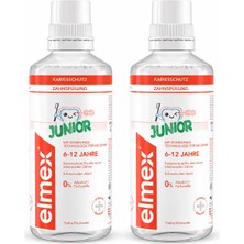 Elmex Junior 6-12 Yaş Çocuk Ağız Çalkalama Suyu 2 x 400 ml