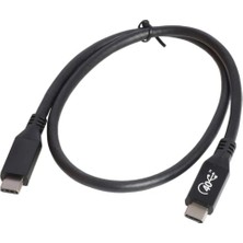 MUJGAN Ilkatech 40GBPS 240W 4.0 Thunderbolt Type-C To Type-C Şarj,görüntü Aktarım Kablosu Tip C 1 Metre