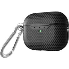 MUJGAN Zore Apple ile Uyumlu Airpods Pro 2 Airbag 31 Kılıf Siyah