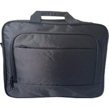 MUJGAN Laptop Çantası Evrak Laptop Notebook Tablet Çantası 4 Bölmeli Omuz Askılı Çanta 40X30X6 Siyah