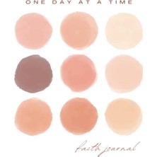 MUJGAN One Day At A Time Faith Journal: Neutral