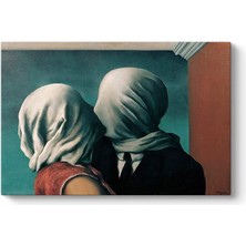 MUJGAN Rene Magritte - The Lover Iı Tablosu 45 x 30