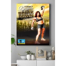 MUJGAN Postermanya (PSTER15227) Beauty Fitness Vücut Geliştirme Body Building Fitness Kanvas Tablo 40 x 60