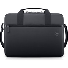 MUJGAN Dell 14-16 Ecoloop Essential Evrak Çantası - CC3624 - Fermuarlı Ön Cep, Bagaj Geçişi, Ayarlanabilir Omuz Askılı Hafif - Siyah