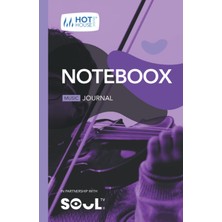 MUJGAN Violin: Noteboox: Music Journal – Purple