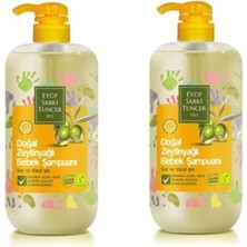 MUJGAN Eyüp Sabri Tuncer Zeytinyağlı Bebek Şampuanı 600 ml x 2 Adet