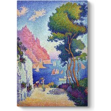 MUJGAN Paul Signac - Capo Di Noli Tablosu 60 x 90
