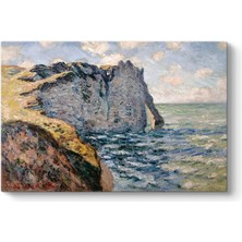 MUJGAN Claude Monet - The Cliff Of Aval Tablosu 100 x 70