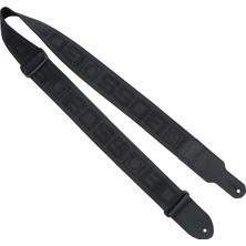 MUJGAN Boss Bsm-20-Bb Yüksek Kaliteli Enstrüman Kayışları Siyah Logo | Boss Monogram Logosu Dahil | 2 Inç Polyester Kayış Taşıma Konforu ve Uzun Ömür Sunar | Gitar, Bas ve Daha Fazlası Için