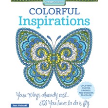 MUJGAN Colorful Inspirations: Uplifting Quotes, Sayings, And Designs To Color