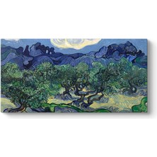 MUJGAN Vincent Van Gogh - Zeytin Ağaçları Tablosu 100 x 50