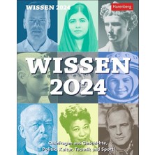 MUJGAN Wissen Tagesabreißkalender 2024: Jeden Tag Eine Quizfrage Aus Geschichte, Politik, Kultur, Technik Und Sport