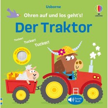 MUJGAN Ohren Auf Und Los Geht’s! Der Traktor: Soundbuch Lässt Den Traktor Im Einsatz Ertönen – Ab 1 Jahr