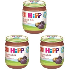 MUJGAN Hipp Organik Erik Püresi 125 gr 1 Paket(1 x 125 G) 3lü Paket