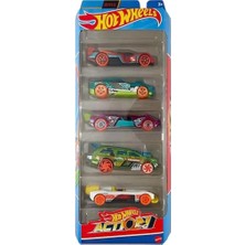 MUJGAN Mattel Hot Wheels Araba Seti 5 Li 1806 HTV45