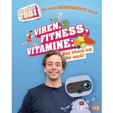 MUJGAN Checker Tobi - Der Große Gesundheits-Check: Viren, Fitness, Vitamine – Das Check Ich Für Euch!: Die Sachbuchreihe Zur Beliebten Tv-Serie Von Ard Und ... (Die Checker-Tobi-Sachbuchreihe, Band 3)
