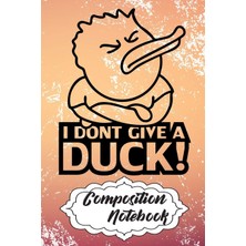 MUJGAN Composition Notebook: 110 Blank Lined Papers - 6x9 Personalized Customized Chicken Composition Notebook Journal Gift For Duck Owners, Lovers And Farmers