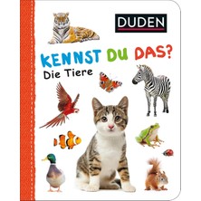 MUJGAN Duden 12+: Kennst Du Das? Die Tiere: Ab 12 Monaten (Duden Pappbilderbücher Kennst Du Das?, Band 5)