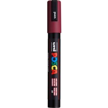 MUJGAN Uni-Ball Pc-5m Su Bazlı Poster Markörü, Ş. Kırmızı