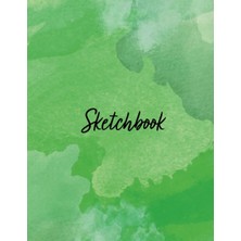 MUJGAN Sketch Book: Notebook For Drawing, Writing, Painting, Sketching And Doodling, 120 Pages, 8.5x 11 ( Watercolor Cover Vol.13)