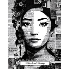 MUJGAN Sketch Book: Notebook For Drawing, Writing, Painting, Sketching, Doodling Or Journaling, 120 Pages, 8.5X11 (Premium Illustration Cover Vol.21)