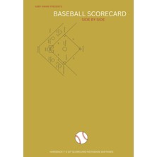 MUJGAN Independently Published Baseball Scorecard Notebook: 140 Pages 8" x 10" Scorecard Notebook For Fans &coaches