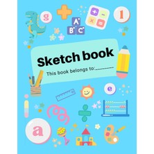 MUJGAN Sketchbook & Notebook : Large Blank Paper For Drawing , Writing, Painting: Perfect For Students, Kids, School Or Special Gift