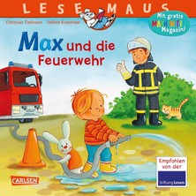 MUJGAN Lesemaus 55: Max Und Die Feuerwehr: Spannendes Bilderbuch Mit Vielen Infos Über Die Feuerwehr Und Ihre Einsätze | Für Kinder Ab 3 Jahren (55)