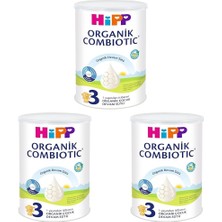 MUJGAN Hipp 3 Organik Combiotic Devam Sütü 350G 3lü Paket