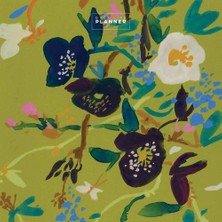 MUJGAN 2020 Flowers Best Life Large Monthly Goal And Reflection Oversized Desk Planner