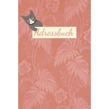 MUJGAN Adressbuch: Motiv Katze Für Namen, Adresse, Geburtstagskalender, Email, Telefon, Notizen