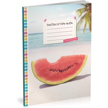 MUJGAN Checklisten-Buch: To Do Listen Planer | Ca. A5 Softcover | 70+ Seiten Mit Titel, Datum & Register | Perfekt Für Aufgaben Zum Abhaken, Leselisten, Packlisten Uvm. | Motiv „karibik“