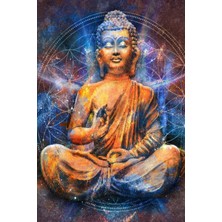MUJGAN Buddha Notebook: Dot Grid Journal, Softcover (6x9 Inches) With 120 Pages