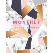 MUJGAN Monthly Budget Planner: Marble Designed, Finance Monthly & Weekly, Workbook, Weekly Expense Tracker Organizer, Bill Organizer Notebook Business Money, ... Book Monthly Bill Organizer) (Volume 3).