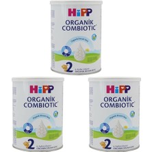 MUJGAN Hipp 2 Organik Combiotic Devam Sütü 350G 3lü Paket