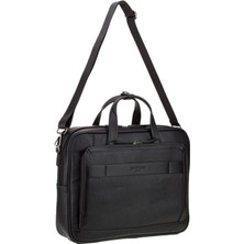 MUJGAN Pierre Cardin Unisex Yetişkin Sırt Çantası 01PC00111-S Siyah Büyük Boy