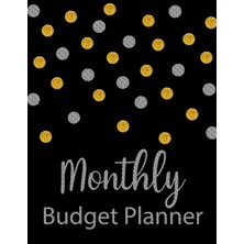 MUJGAN Monthly Budget Planner: Glitter Weekly Expense Tracker Bill Organizer Notebook Business Money Personal Finance Journal Planning Workbook Size 8.5X11 Inches (Expense Tracker Budget Planner, Band 1)