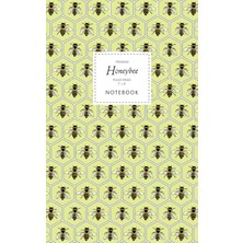 MUJGAN Honeybee Notebook - Ruled Pages - 5x8 - Premium: (Yellow Edition) Fun Bee Notebook 96 Ruled/lined Pages (5x8 Inches / 12.7X20.3CM / Junior Legal Pad / Nearly A5)