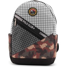MUJGAN Cambridge Polo Club Kamuflaj Laptop Bölemli Unisex Sırt Çantası