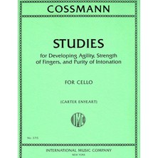 MUJGAN Cossman: Studies For Developing Agility... - Cello (International 3715)