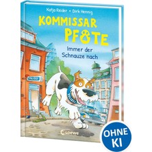 MUJGAN Kommissar Pfote 1 - Immer Der Schnauze Nach: Polizei-Buch Für Erstleser Ab 6 Jahre