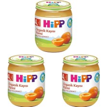MUJGAN Hipp Organik Kayısı Püresi 125 gr 1 Paket(1 x 125 G) 3lü Paket