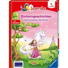 MUJGAN Einhorngeschichten - Leserabe Ab 1. Klasse - Erstlesebuch Für Kinder Ab 6 Jahren: Leserabe Ab 1. Klasse - Erstlesebuch Für Kinder Ab 6 Jahren. Mit Stickern (1. Lesestufe)