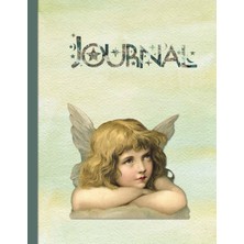 MUJGAN Journal: Cherub Theme - 8.5"x 11" Paperback Notebook With Calendar Date Header On 150 Lined Pages (Journal With Lined Pages And Dıy Calendar Date And Page Header)